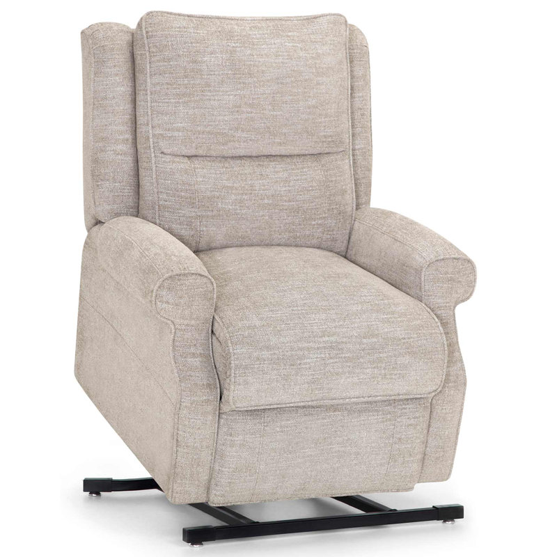Penndel Upholstered Lift Assist Power Recliner, Linen