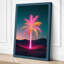 Neon Mirage Retro - Wrapped Canvas-2092873647-2092873653