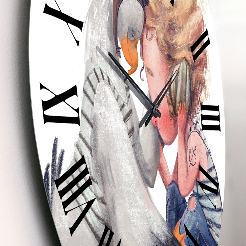 Oversized Momme Wall Clock, Small