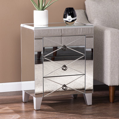 Table de bout avec rangement Evelinda