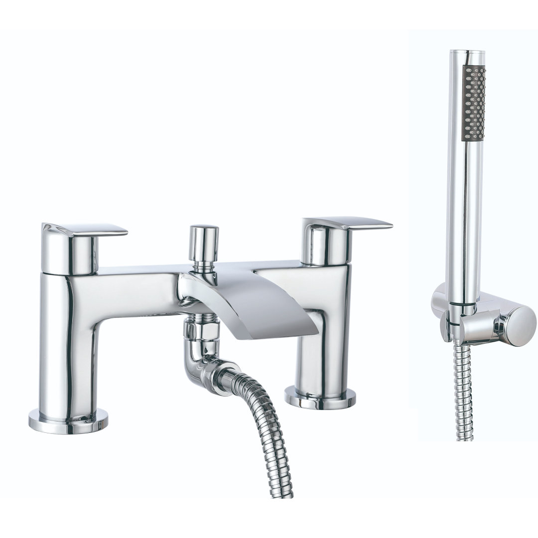 VeeBath Bath Shower Mixer Tap Chrome Bath and Shower Mixer