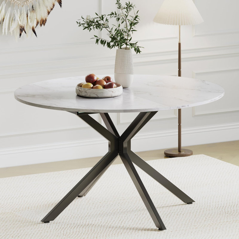Dining Set, Black, White