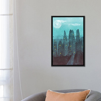 « to the city », reproduction d’art sur toile tendue