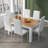 6 - Person Four Leg Dining Set-97699912