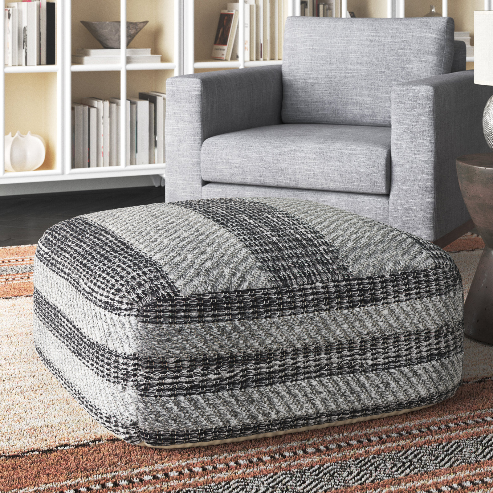 Ponderosa Upholstered Pouf