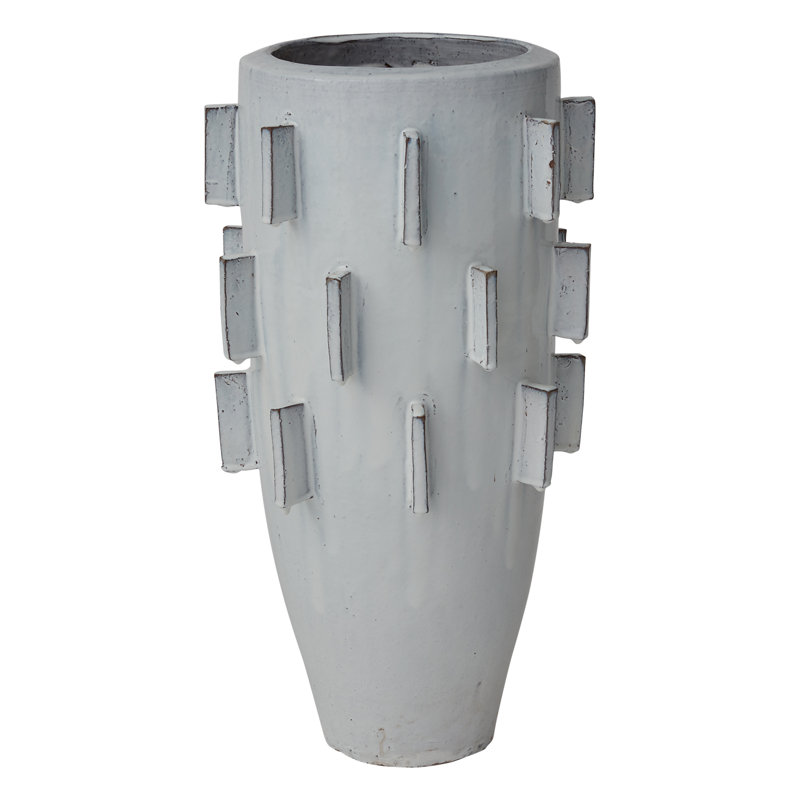 Kramer ceramic flower pot, H 31,75 po x l 16,5 po x P 16,5 po