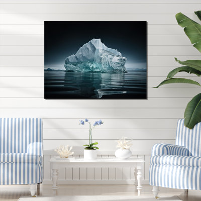 " Teal Iceberg Silent Resilience "