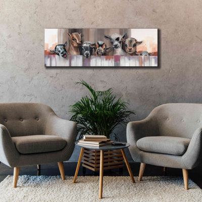 Epic Graffiti 'Goat Party' by Louise Montillio Gic " Goat Party " Print