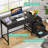 51''w Reversible Computer Desk With 5 Drawers