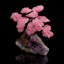Quartz rose avec pierres précieuses et améthyste