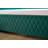 Upholstered Daybed With Trundle,Sturdy Wooden Bed Frame, Modern Diamond Grid Design,For Bedroom, Guest Room (Emerald)-1941830788