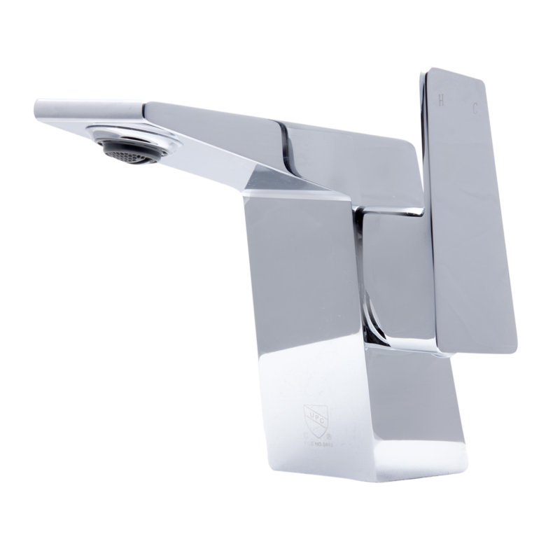 Single-Hole Single-handle Bathroom Faucet, Polished Chrome