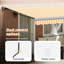 Ebern Designs Retractable Patio Awning-103878057-103878067