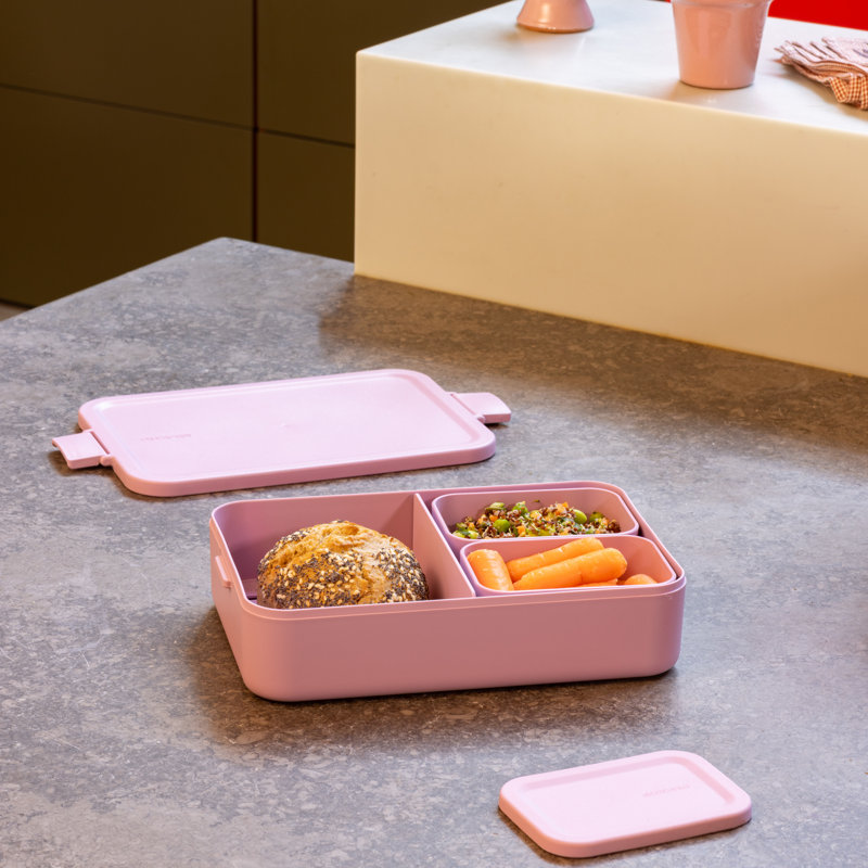 Brabantia Make & Take Lunch Box Bento, Large, Lilac Pink