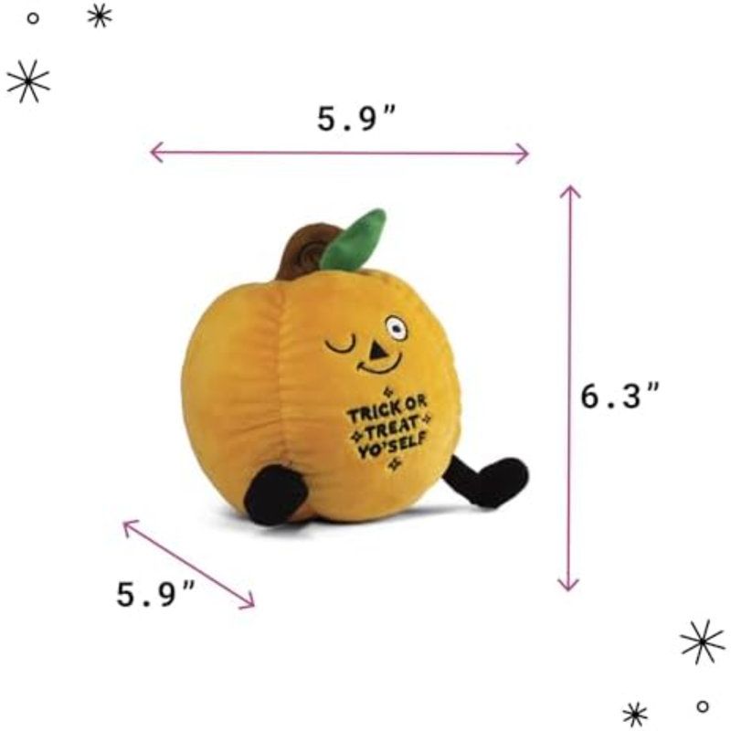 Citrouille en peluche - peluche citrouille