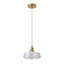Luminaire suspendu en forme de fleur 1 lumière en verre de jade blanc 1 lumière