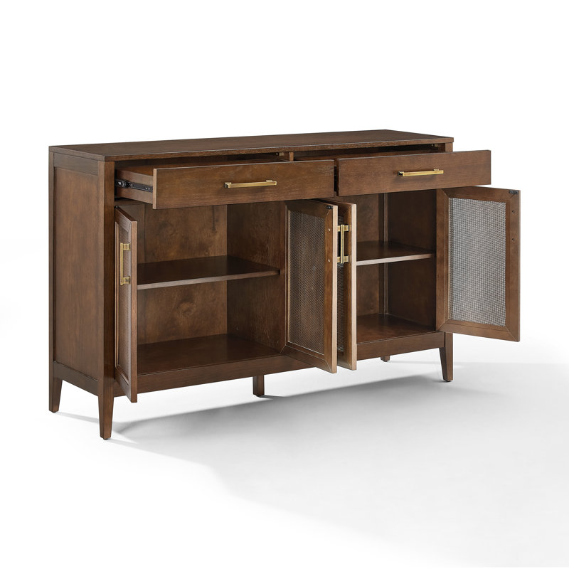 Arnfinnur 56 " W Sideboard, Dark Brown