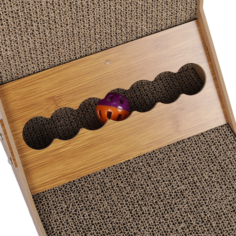 Hidevale Cat Scratching Post Cat Bed with Toy