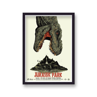 Jurassic Park V2 Reimagined Movie - Single Picture Frame Print