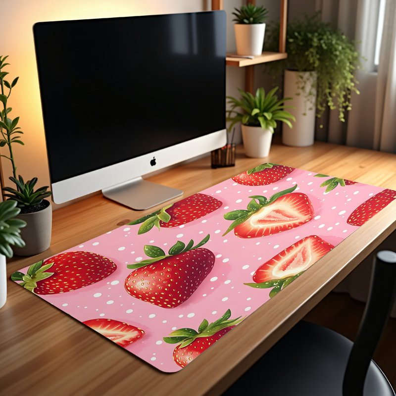 Polyester Desk Pad, 14.4x12.1