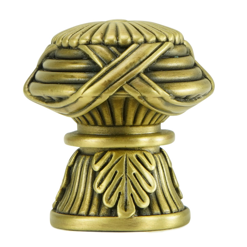 HYDE PARK KNOB; BURNISH BRASS