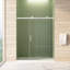 56 - 60 Inches Wide Sliding Shower Door With 70 Height, 8Mm Tempered Glass, Double Side Easy Clean And Buffer For Seamless Operation 56" 60"W X 70"H Coat, Waterproof Comfortable Use
