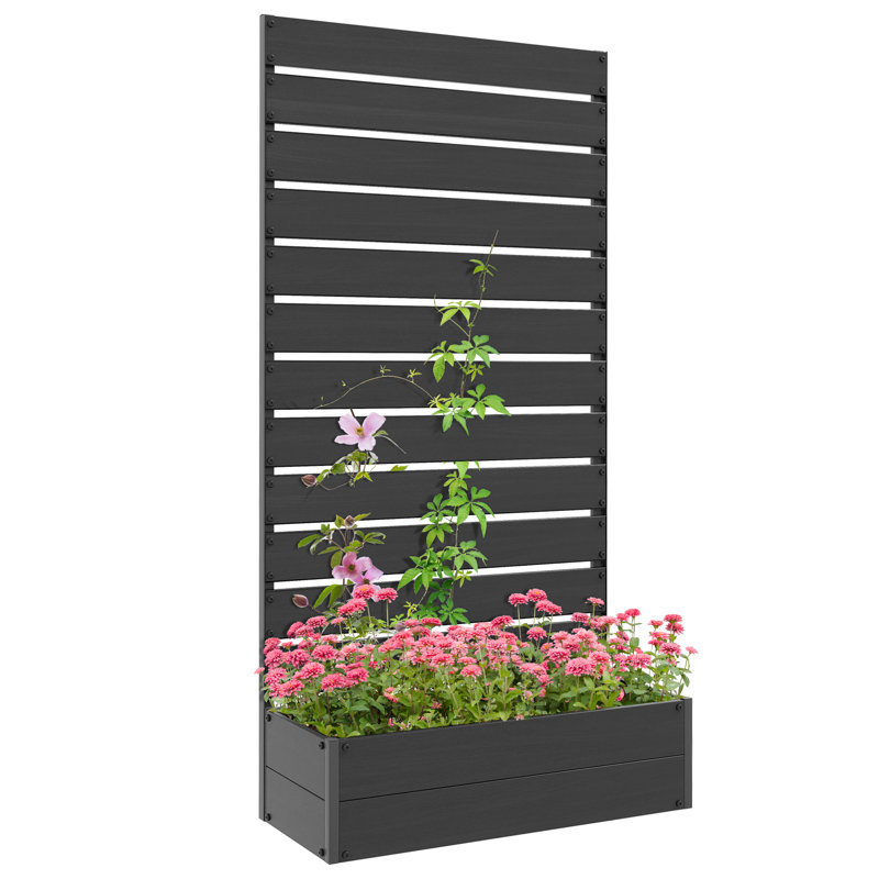 Raised Flower Bed, 180cm H x 90.5cm W x 38cm D