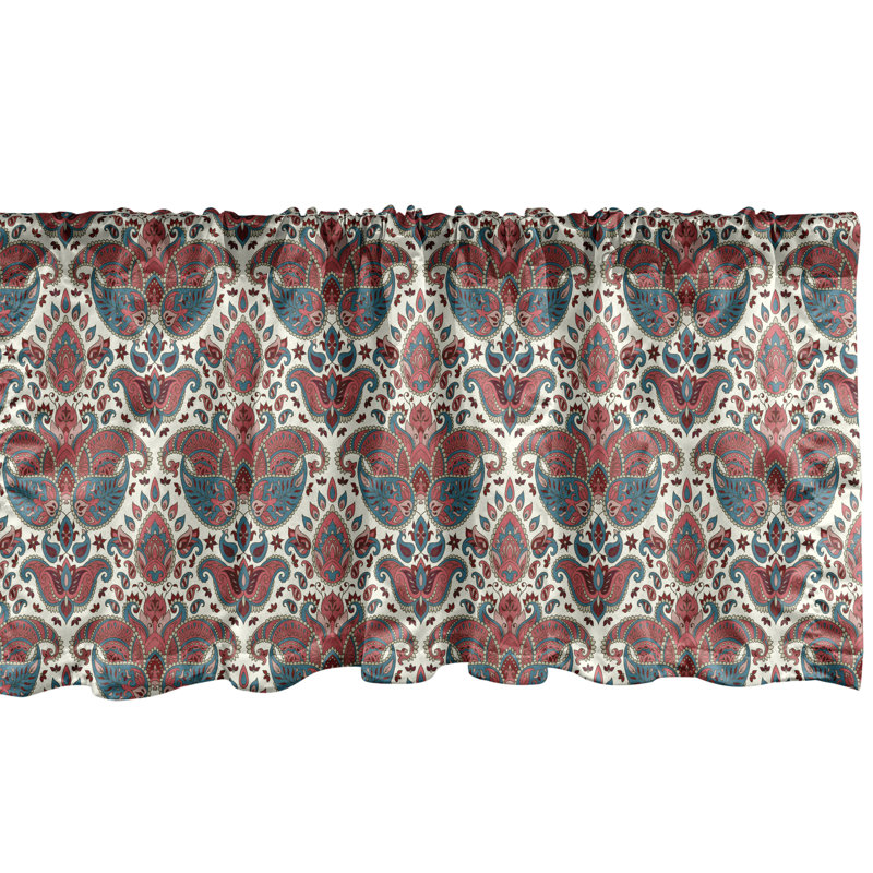 Ensemble de 2 cantonnières Ambesonne Paisley