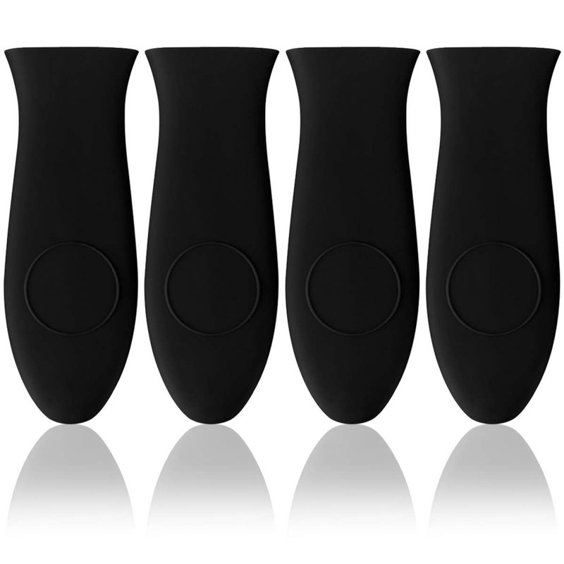 Gustave Silicone Handle Holder Set, Black