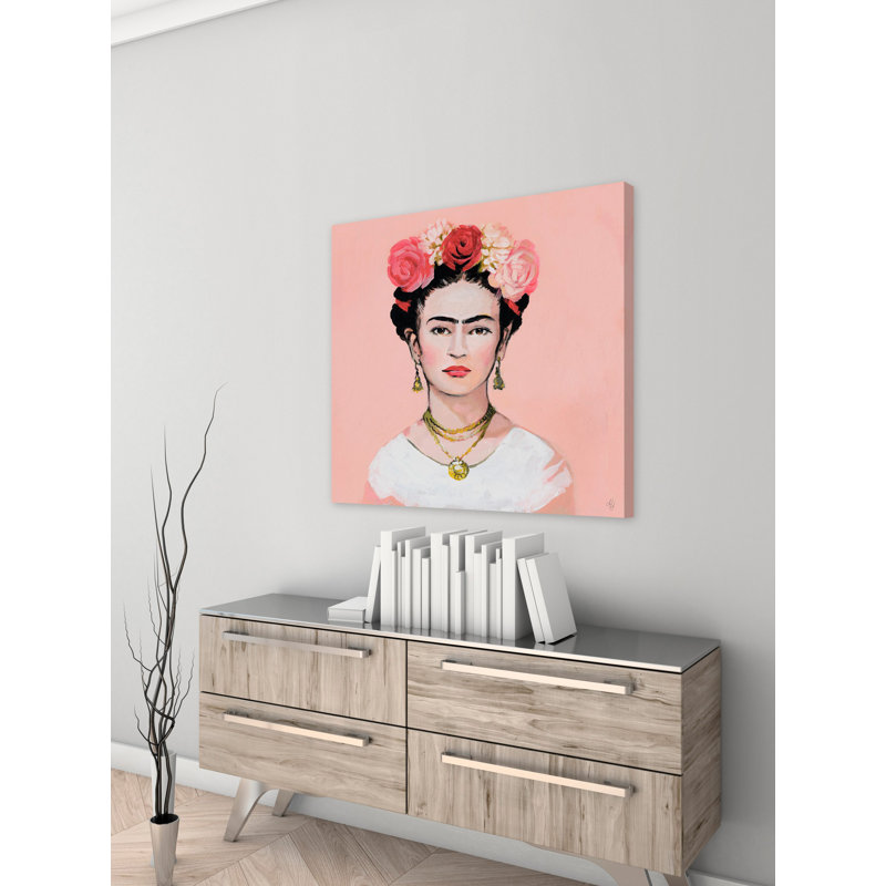 « sourcils », reproduction de peinture à l’acrylique sur toile tendue, H 12 po x l 12 po x P 1,5 po