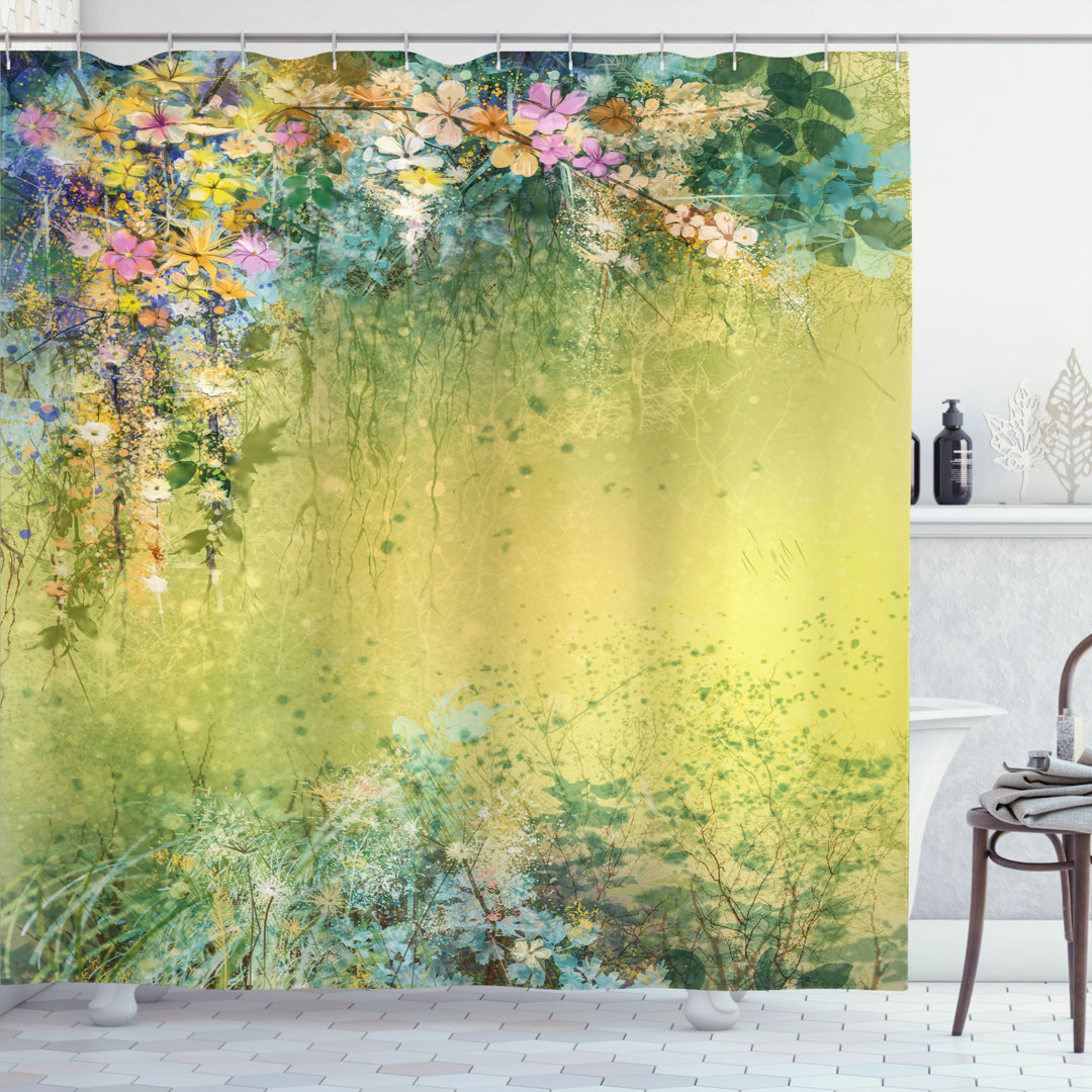 Subito Shower Curtain with Hooks Included Winston Porter 