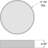 Kymera LED Flush Mount - Black
