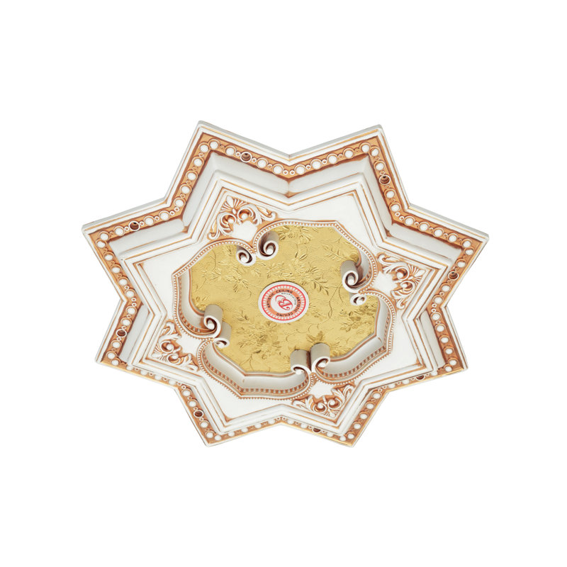 Star Chandelier Ceiling Medallion