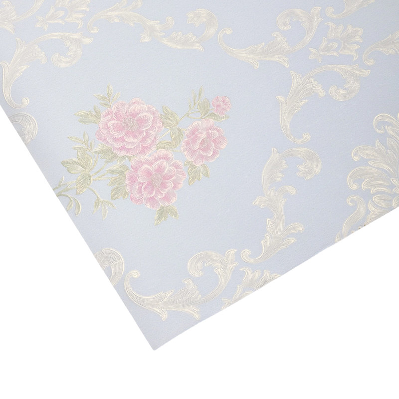 Non-Pasted Non-Woven 3D Embossed Wallpaper Roll