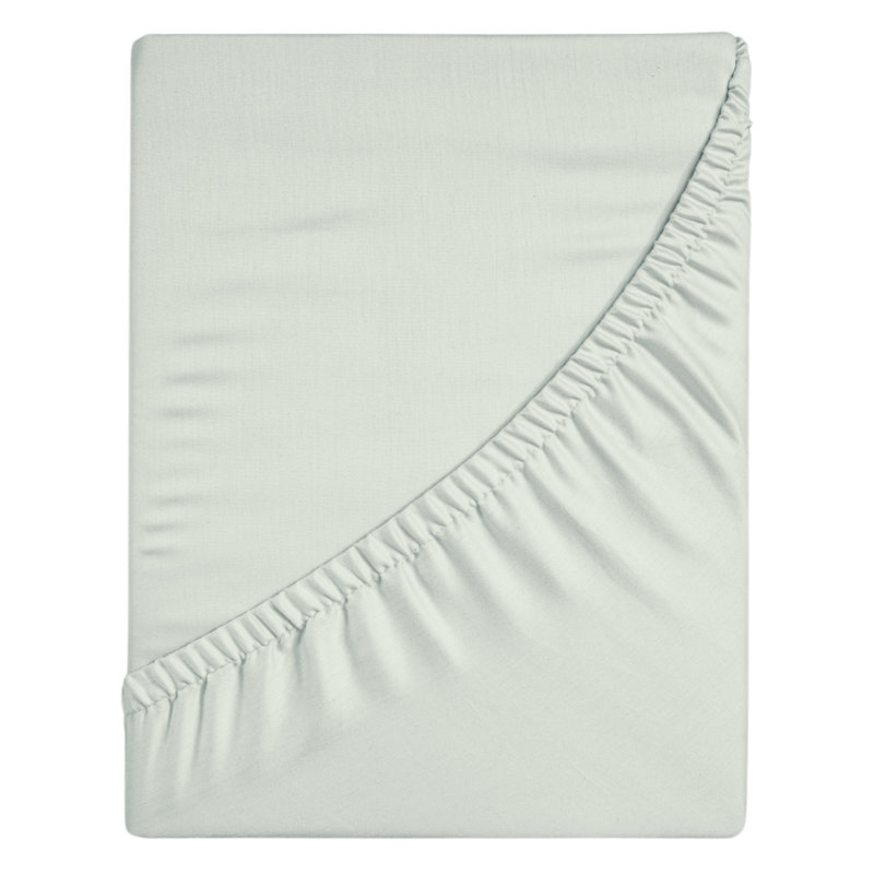400 Thread Count Cotton Extra Deep Pocket Fitted Sheet - Hotel Luxury Single Fitted Sheet Only - Easily Fits 18" to 24" Mattress
