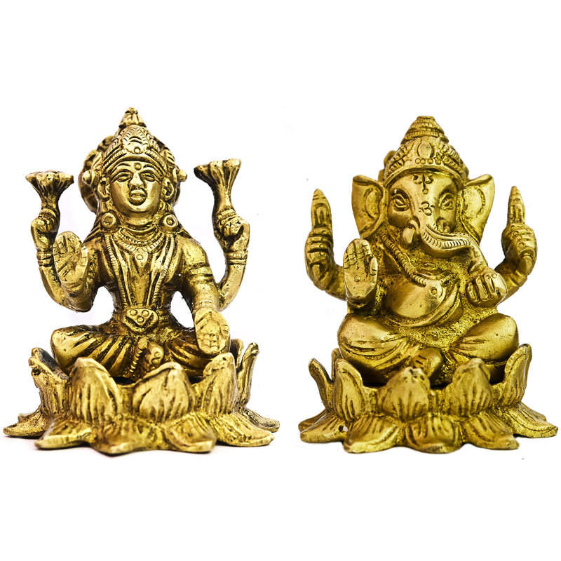 Une paire de Lakshmi Ganesha