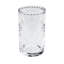 Talavera Drinkware 12pcs Set, 6 Jumbo Drinkwares (530ml/pc), 6 Stemless Drinkwares (390ml/pc)  - Teal and Clear color-1989947218