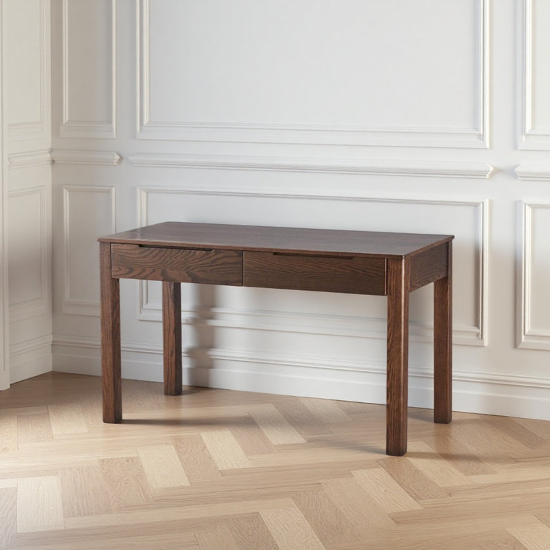 Bureau en bois massif, H 29,92 po x l 39,37 po x P 22,05 po
