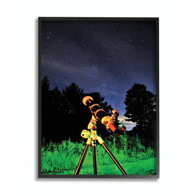 " Abstract Telescope Night Sky "