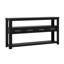 Modern Console Table Long Narrow Sofa Entry Table With Drawers & Open Shelves-85461764