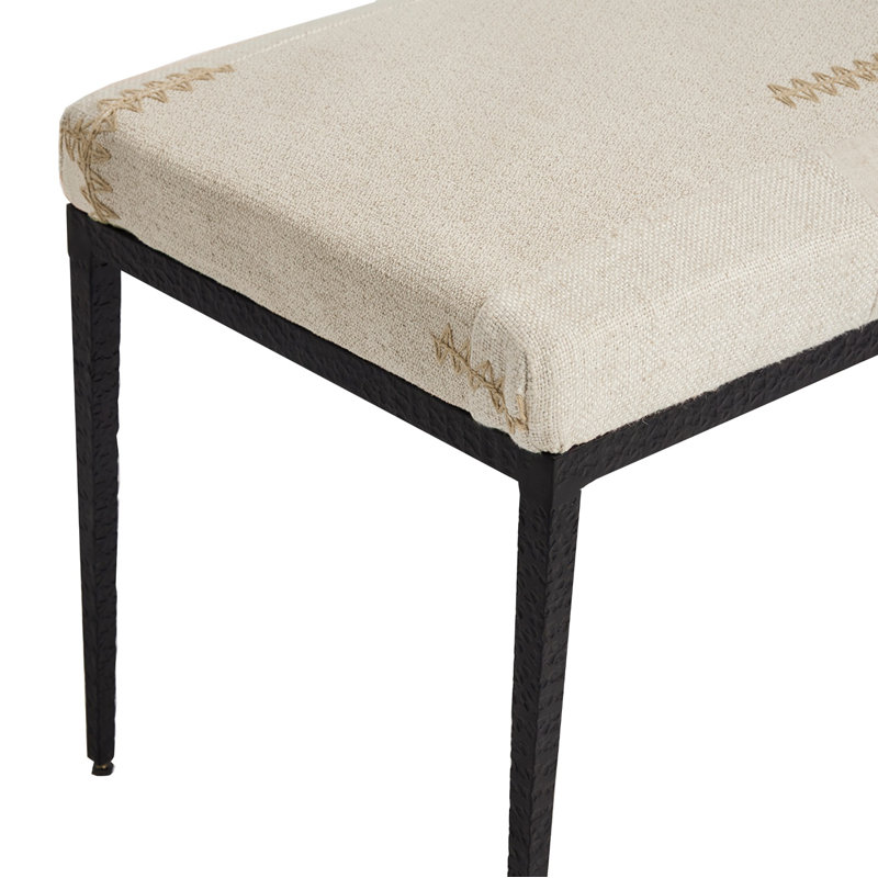 Collier Upholstered Bench