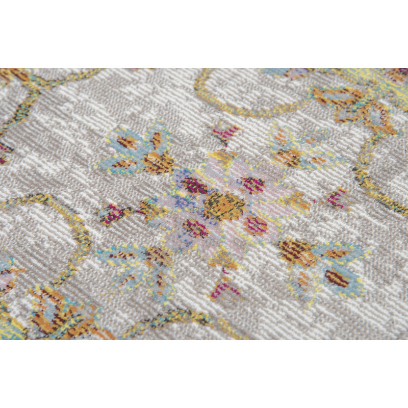 Elliot Ikat Indoor Rug, Rectangle 3'11" x 5'6"