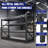 Heavy Duty 4-Tier Steel Shelves - Adjustable Storage Rack For Garage, Warehouse, Pantry & Toolsheds-1450413742