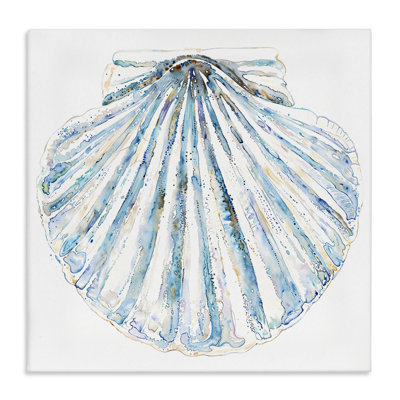 «Clam Shell» sur toile par Christine Zalewski