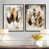Black Floater Framed