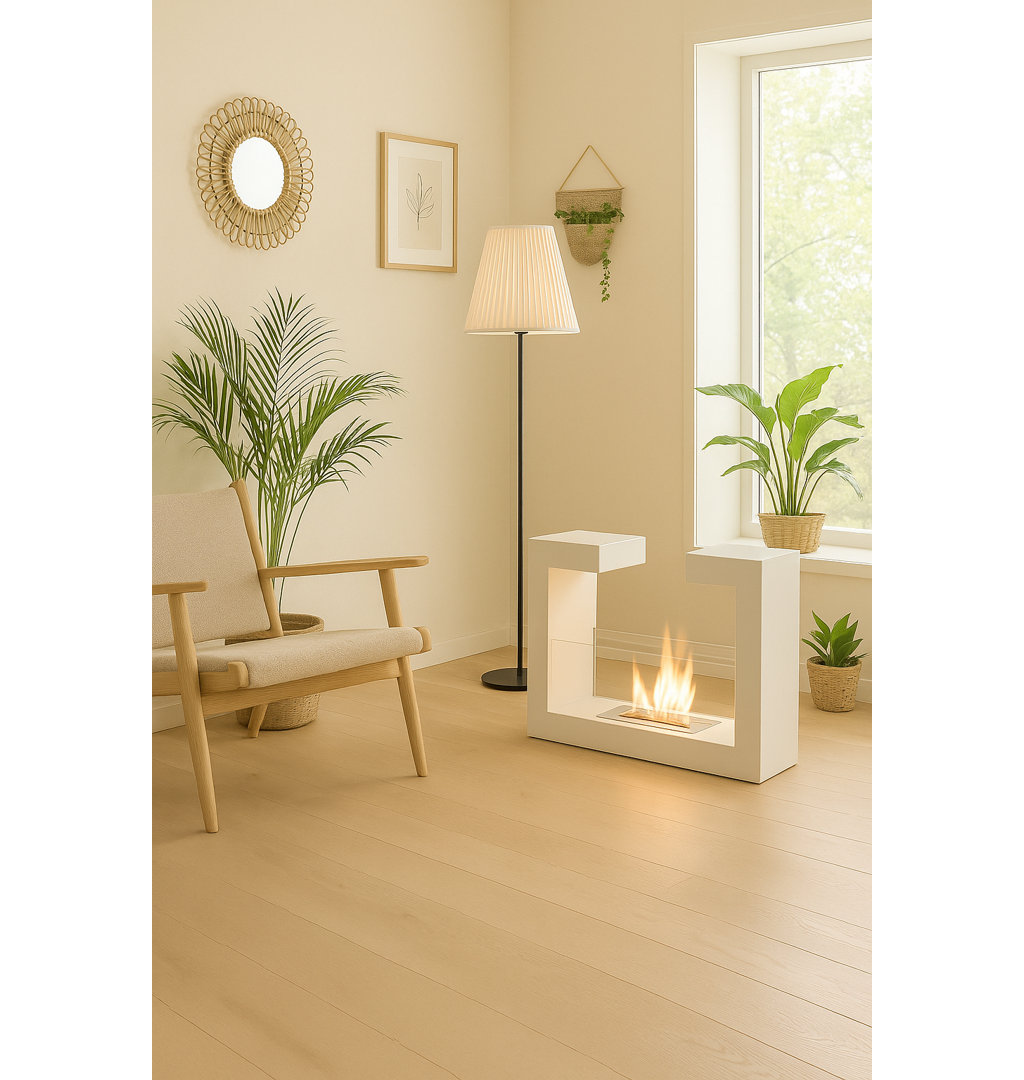 Palmieri Metro Lane 78cm W Bio-Ethanol Fireplace