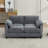 60.6'' Modular Loveseat Sofa-1122458205