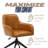 Rosser 28.3" W Faux Leather Swivel Task Chair with Adjustable Height-682968307