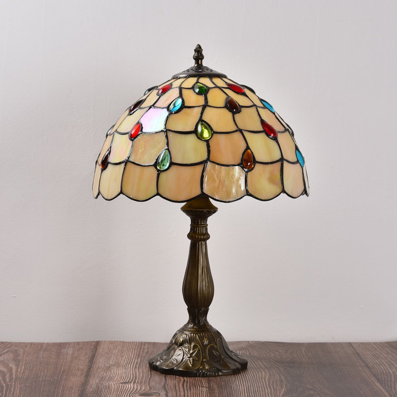 Lampe Tiffany avec 1 ampoule Carlita