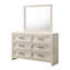 Commode contemporaine à 6 tiroirs 1Pc